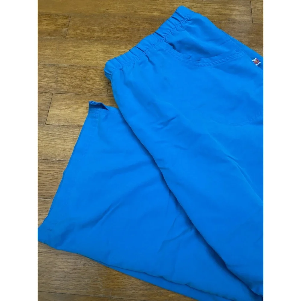 Urbane Scrubs Women's Waterfall‎ Color 2x Petite Drawstring Alexis Scrub Pants